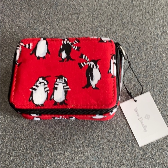 Vera Bradley Accessories - Vera Bradley travel pillcase playful penguins